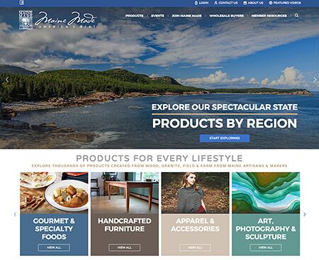 Maine Made Website Design